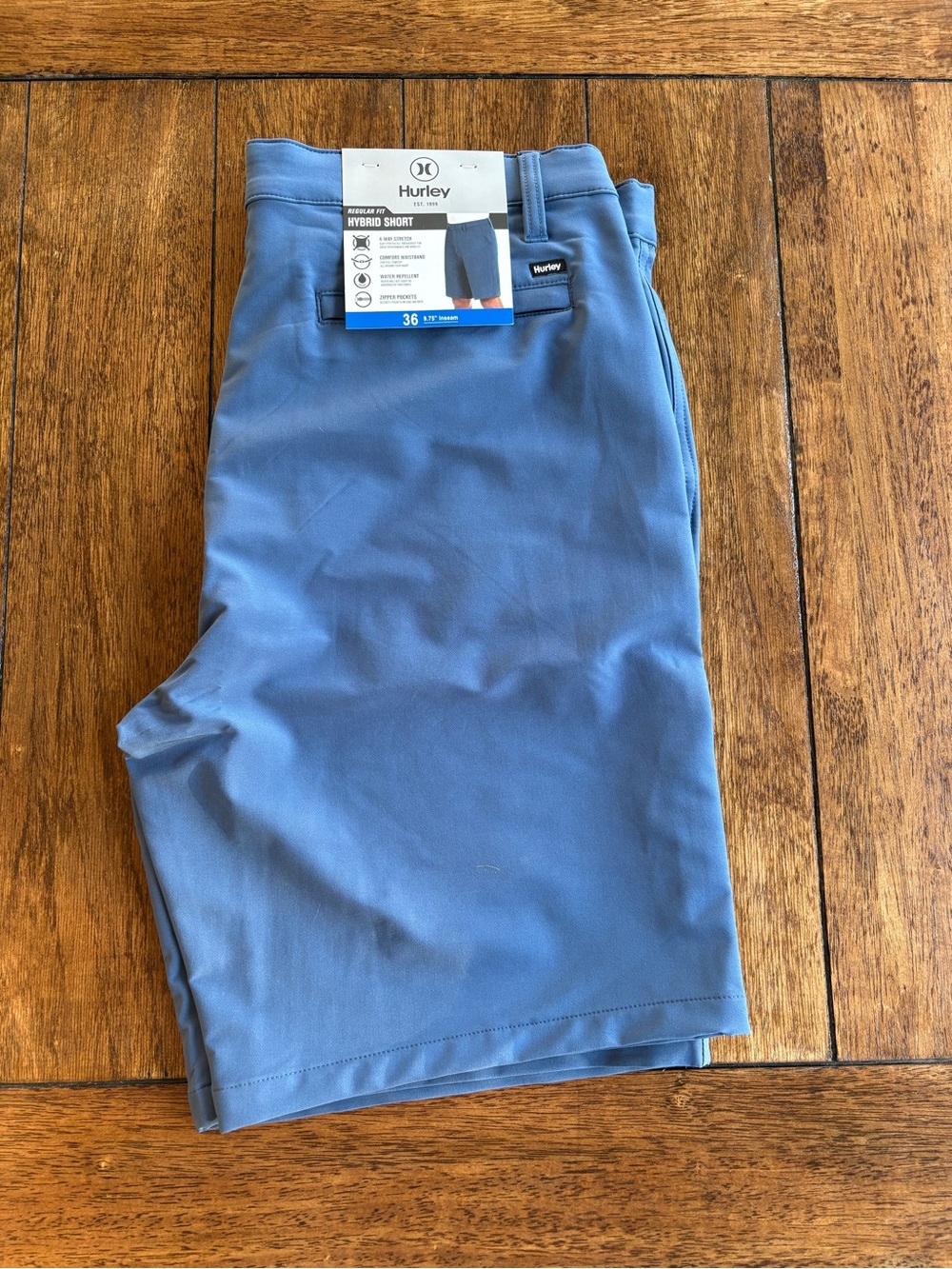 Hurley Men’s Blue Hybrid Performance Shorts
